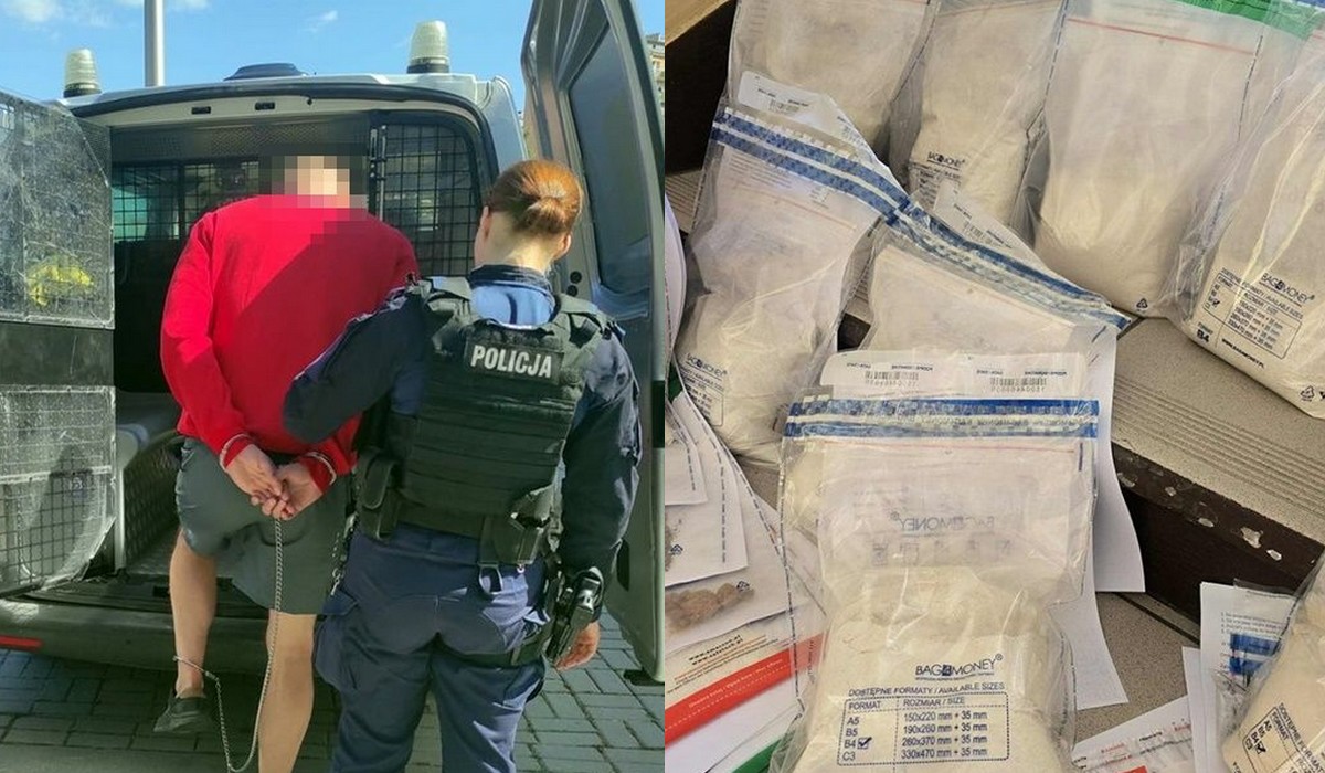 Grębocice: złapano dilera, który na widok policyjnego auta bardzo się zestresował