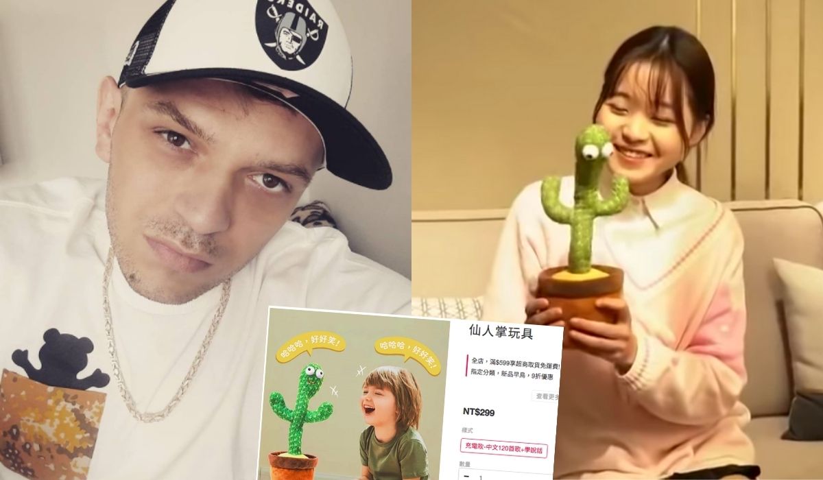 Tajwan: zabawka dla dzieci gra kawałek Cypisa o kokainie