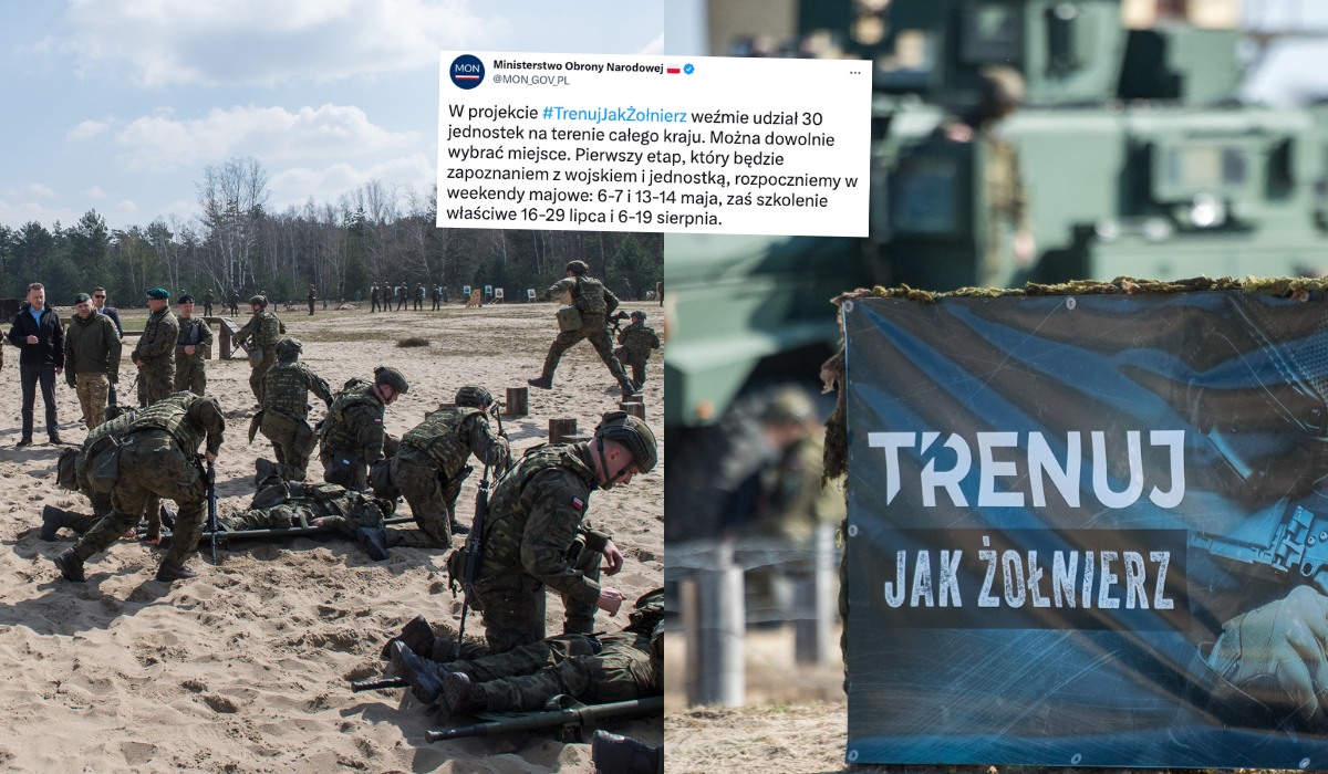 Rząd funduje rodzaj kolonii wojskowych dla chętnych, program szkoleniowy z hasłem "trenuj jak żołnierz"