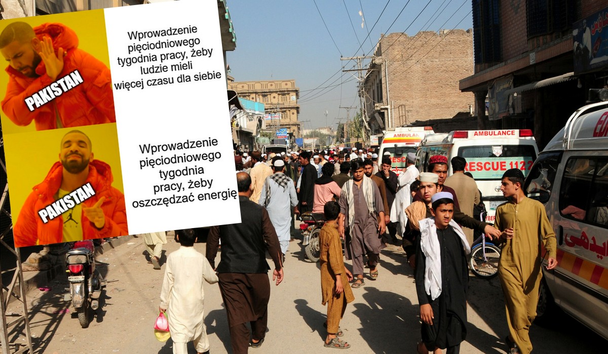 Pakistan wraca do pięciodniowego tygodnia pracy przez braki w dostawach energii