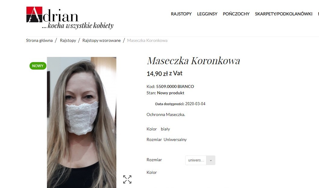 Producent rajstop Adrian po reklamach o przemocy domowej teraz żeruje na koronawirusie