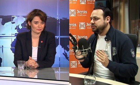 Rzeczniczka SLD do dziennikarza "Faktu": "Wysysacie szpik z kości na cmentarzach"