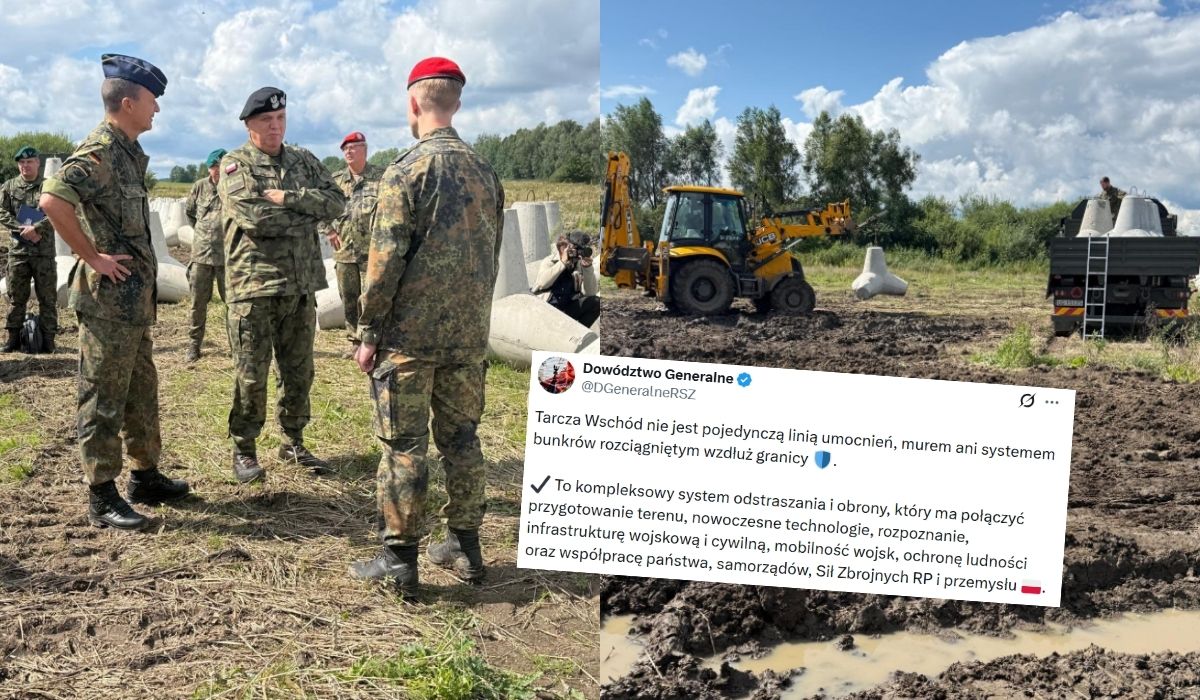 Na wschodniej granicy zaroiło się od betonowych jeży, wojsko wzmacnia zdolności obronne