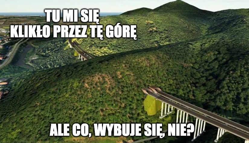 Plan rozbudowy DK8 wygląda, jakby GDDKiA grało w Minecrafta i wpisało kody