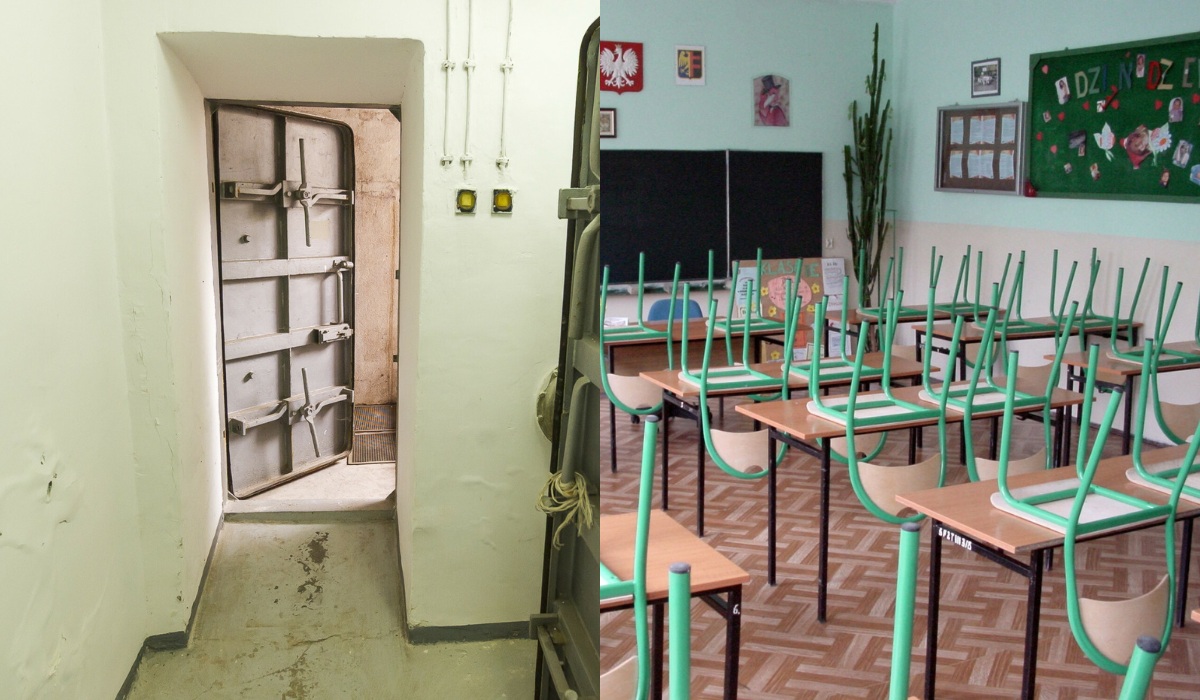 MEN zajmie się inwentaryzacją schronów w polskich szkołach, tak na wszelki wypadek