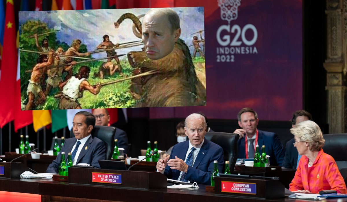 Szczyt G20: prawie wszyscy mówią Rosji, żeby się ogarnęła i skończyła wojnę, Indie objęły prezydencję