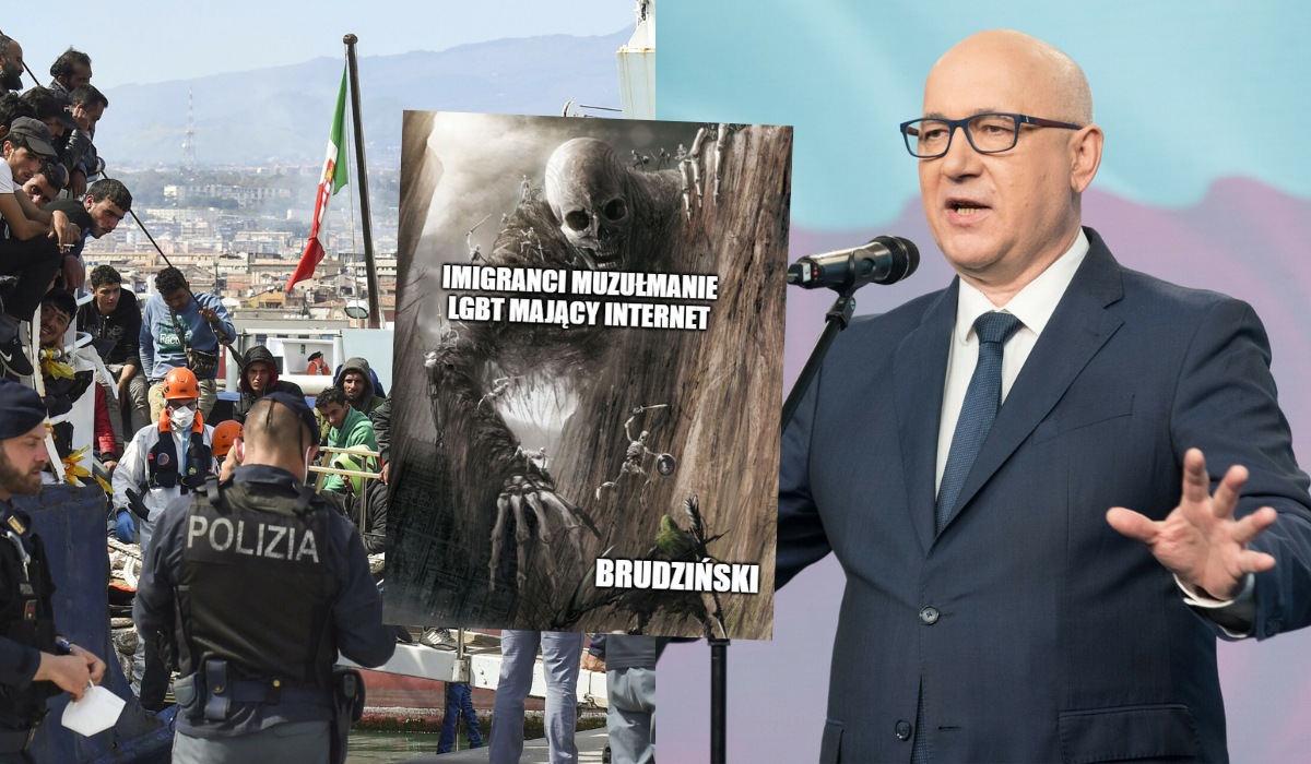 Europoseł Brudziński przerażony: migranci będą tu przyjeżdżać i udawać, że są LGBT