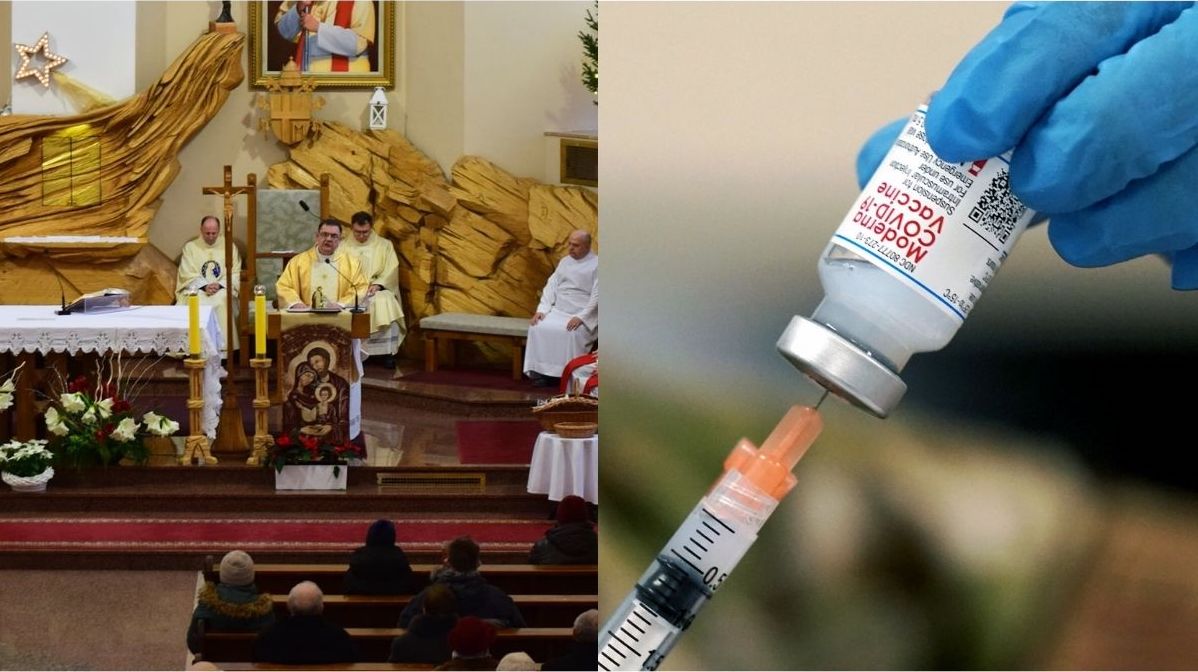 Gorzów: ksiądz był uprzejmy powiedzieć wiernym, że szczepionki na Covid-19 są z abortowanych dzieci