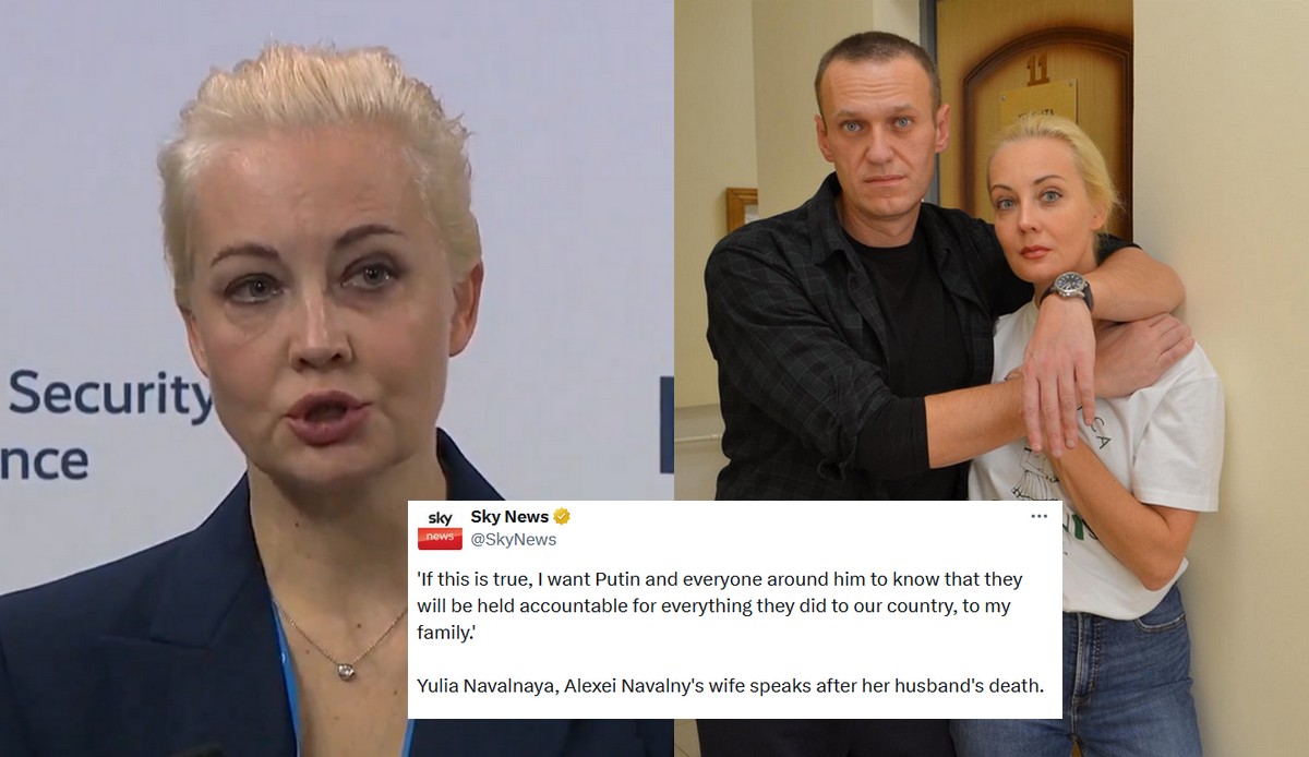 Żona Nawalnego zaapelowała: musimy walczyć z tym przerażającym reżimem w Rosji