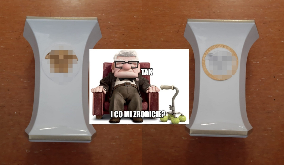 Warszawa: starszy pan zajumał wazon Versace za 2000 zł, dał go żonie w prezencie i chyba pójdzie siedzieć