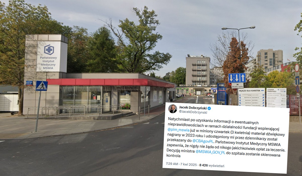 Pacjenci Państwowego Instytutu Medycznego MSWiA musieli wpłacać hojne darowizny na fundację, jeśli chcieli nowoczesnego leczenia