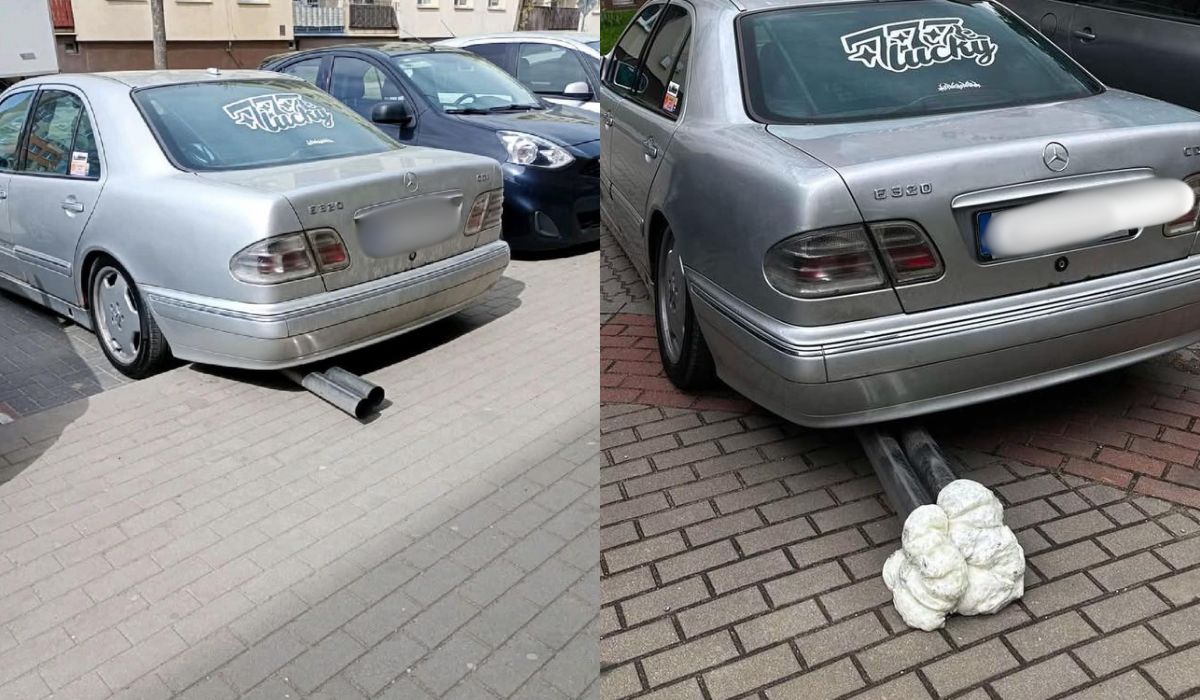 Czarna Białostocka: ktoś pokarał kierowcę z pierdzącym wydechem i cała okolica się ucieszyła