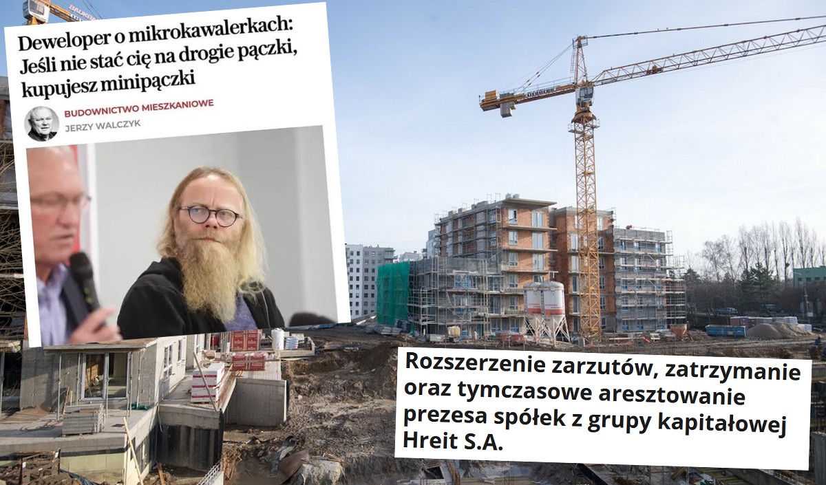 Prezes HREIT, Michał "Minipączek" Sapota, został aresztowany