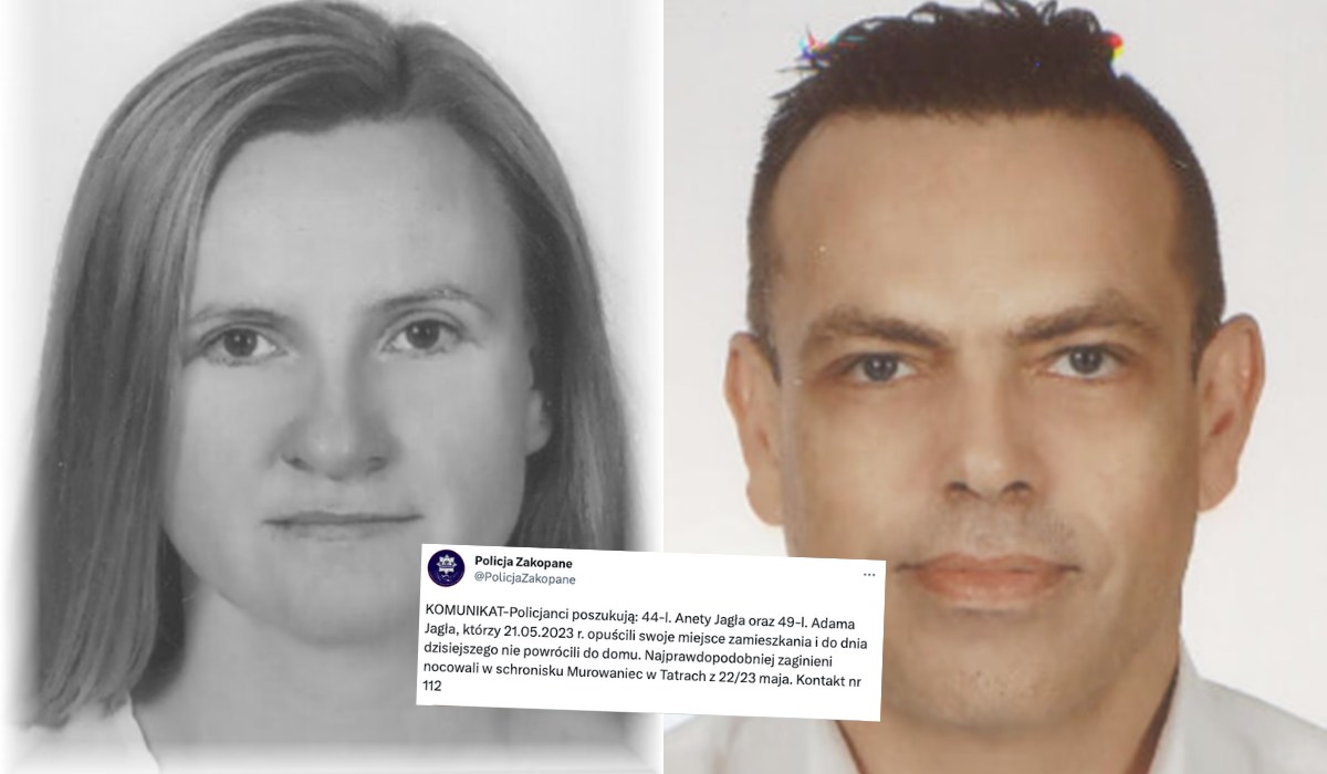 Małżeństwo z Warszawy, które zostawiło dwoje swoich dzieci w mieszkaniu, było widziane w Tatrach