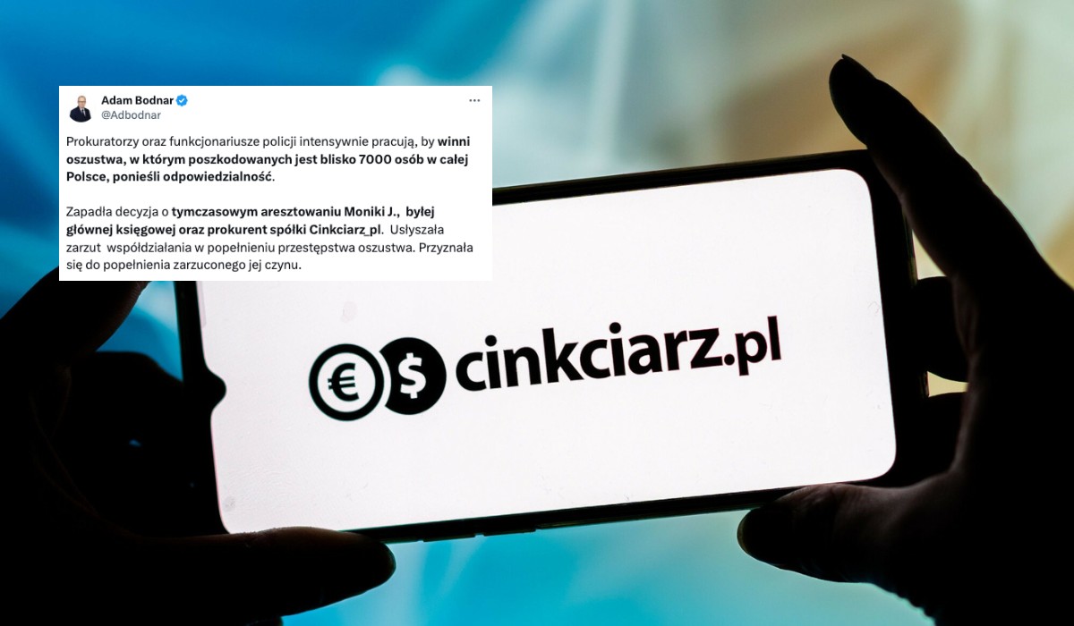 Główna księgowa Cinkciarz.pl aresztowana, przyznała, że brała udział w oszustwie na 112 mln zł