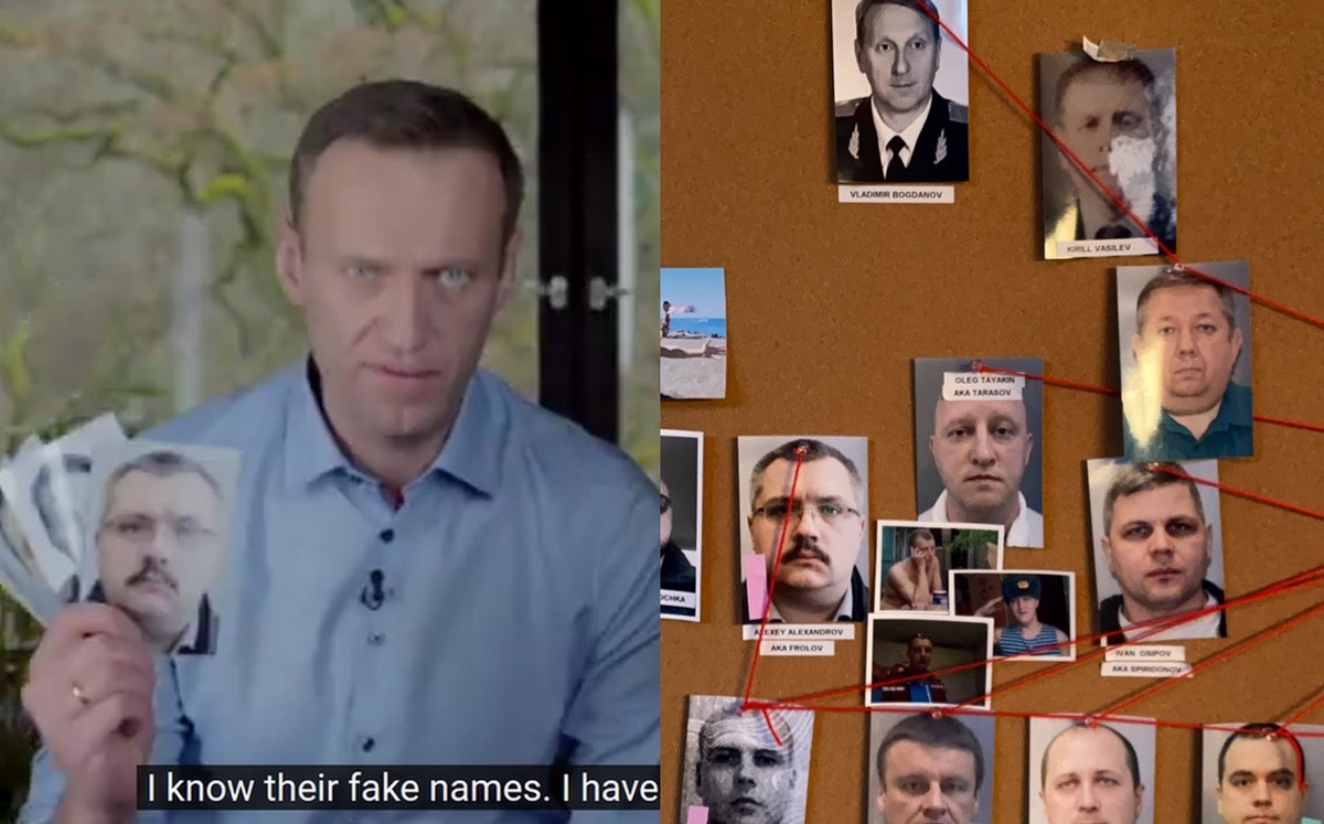 Nawalny oświadczył, że zna dane swoich niedoszłych zabójców. Opublikował ich zdjęcia