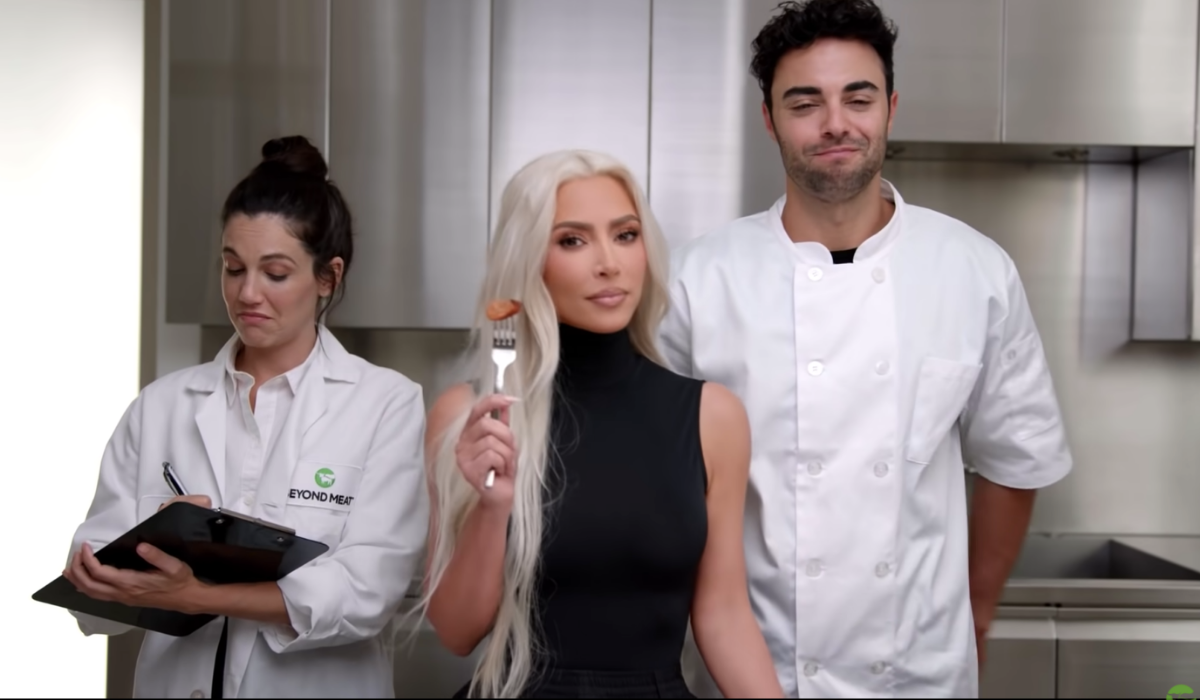Start-up Beyond Meat zatrudnił Kim Kardashian do sprawdzania, czy ich produkty są smaczne