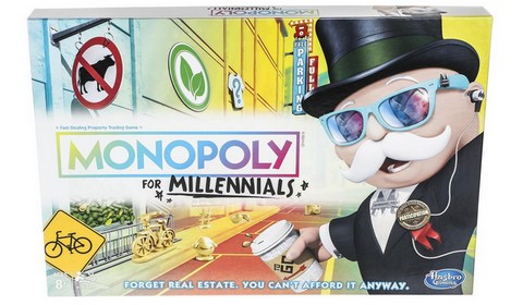Powstało Monopoly dla Millenialsów. Nie możesz w nim kupić nieruchomości