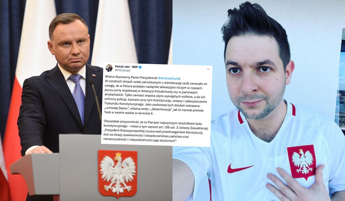 Patryk Jaki wstrząśnięty brakiem wsparcia prezydenta w walce o TVP
