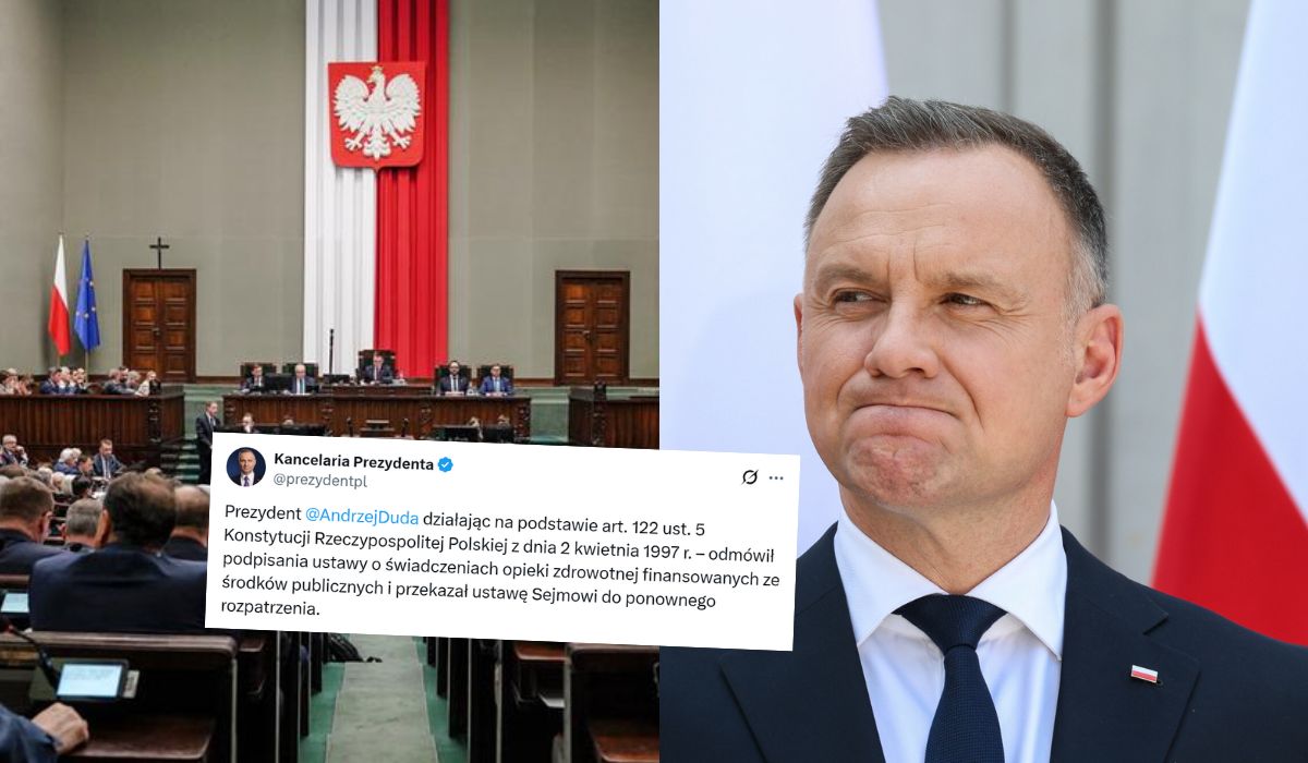 Andrzej Duda zablokował pogorszenie ochrony zdrowia kosztem przywilejów dla przedsiębiorców