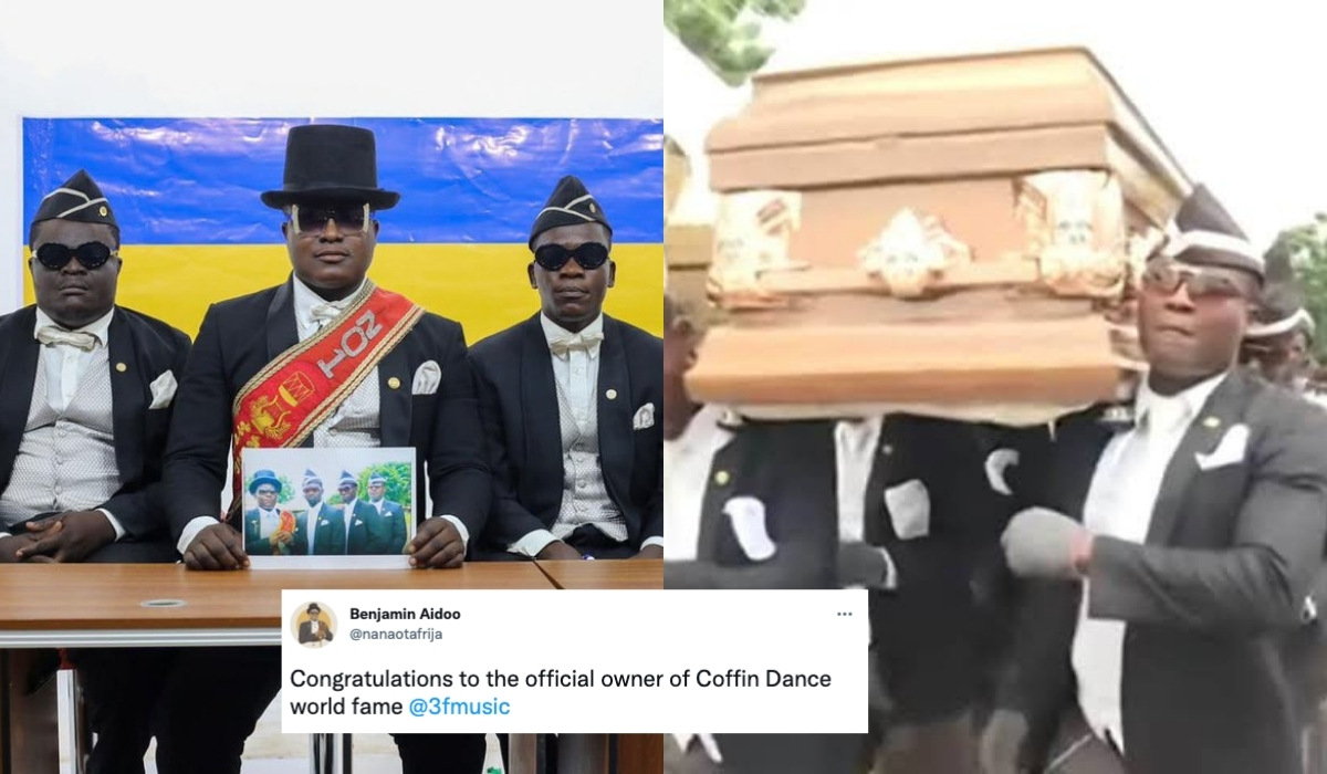 Tańczący grabarze z Ghany "sprzedali się" jako NFT za milion dolarów i dali 1/4 na Ukrainę