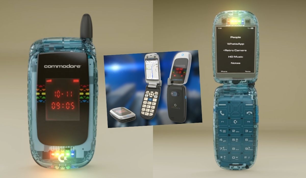 Firma Commodore zrobiła minimalistyczny telefon, który nie pozwala na social media