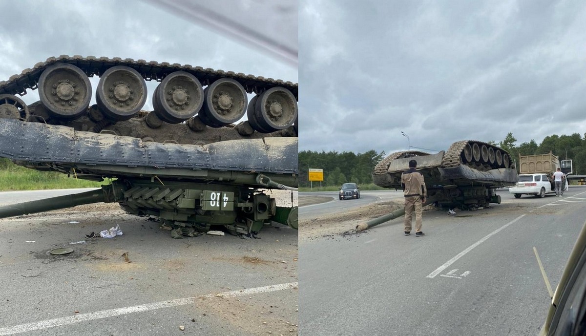 Rosja: żołnierze zgubili 40-tonowy czołg i było trochę śmiesznie, a trochę strasznie