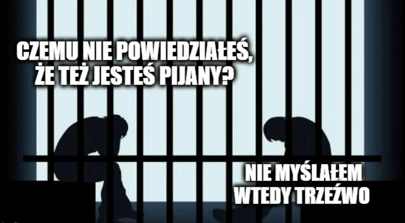 Kierowca i pasażer po zatrzymaniu auta przez policję zamienili się miejscami. Obaj mieli po 1,5 promila