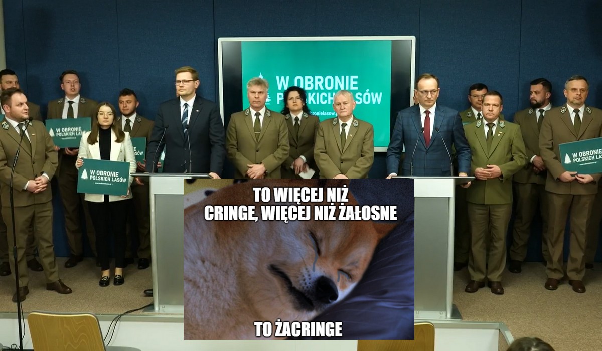 Na konferencji Lasów Państwowych wiele rzeczy poszło źle, ale najgorzej, że zgubiło się istnienie jednej puszczy
