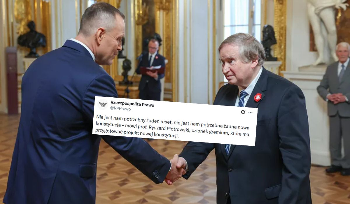 Doradca prezydenta od nowej konstytucji uznał, że nie trzeba jej zmieniać, bo to ludzie muszą się zmienić