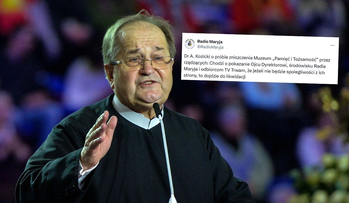 Ojciec Rydzyk cierpi przez brak wsparcia ze strony państwa i narzeka, że jest wręcz prześladowany