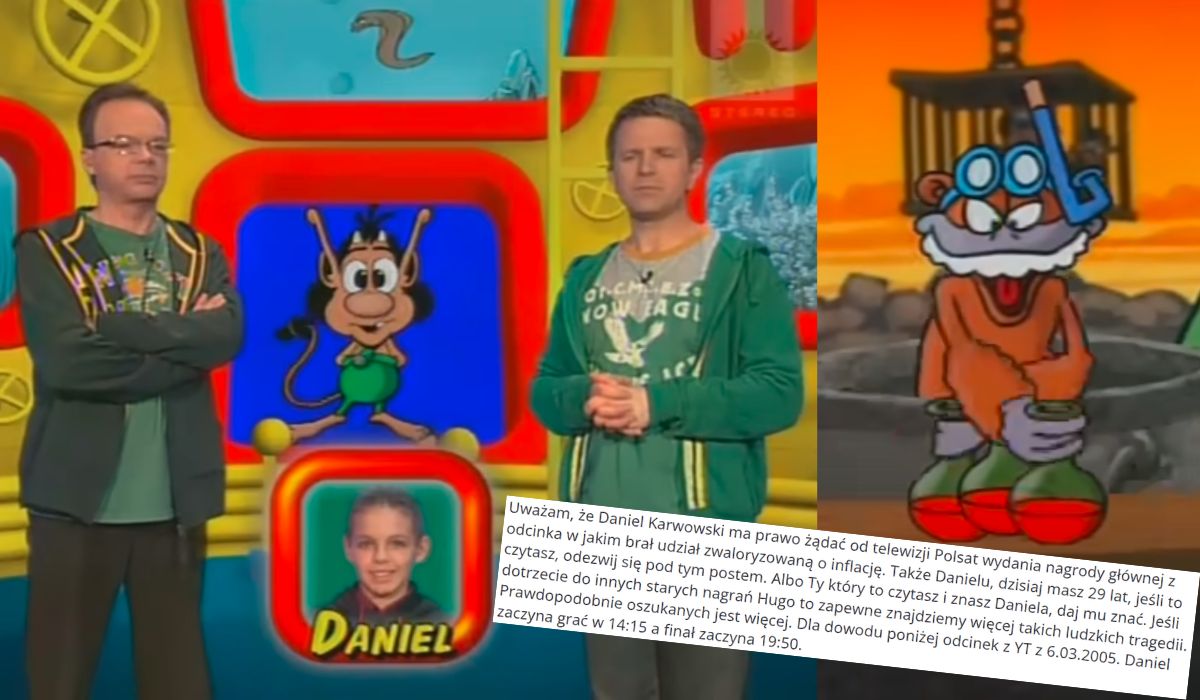 Trwają poszukiwania 32-letniego Daniela, który został oszukany w programie "Hugo"