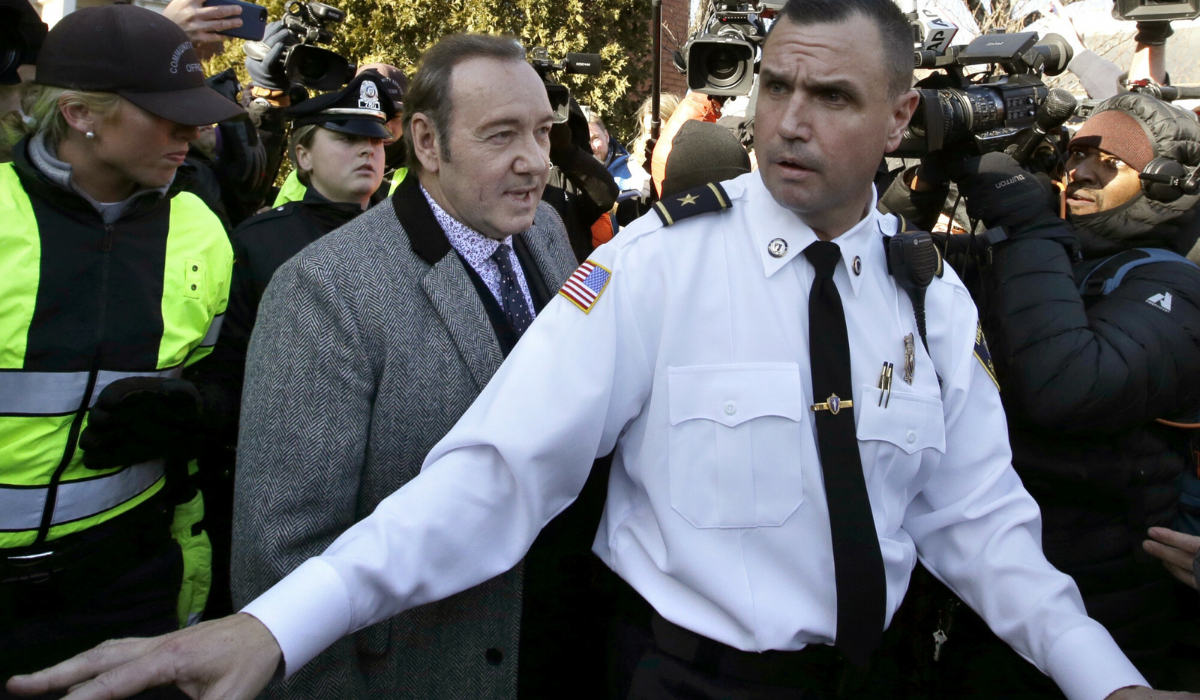 Kevin Spacey został formalnie oskarżony o cztery przypadki napaści sek*ualnej