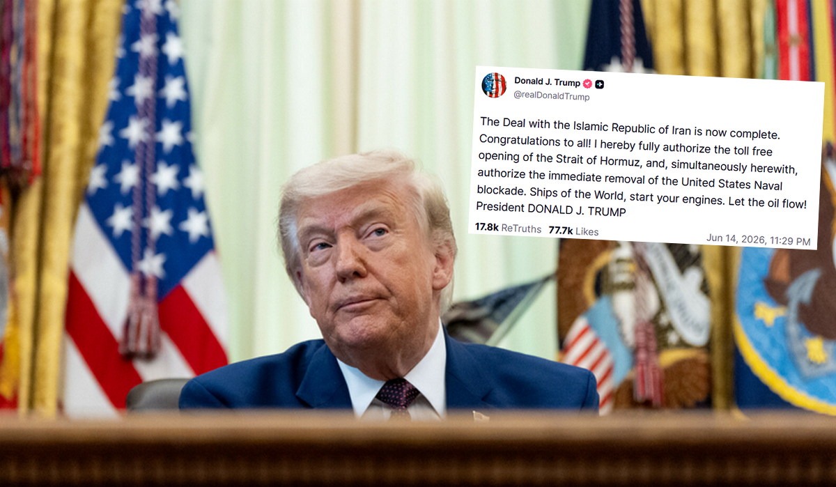 Prezydent Trump ogłosił, że USA zawarły wstępne porozumienie pokojowe z Iranem i tym razem chyba na serio