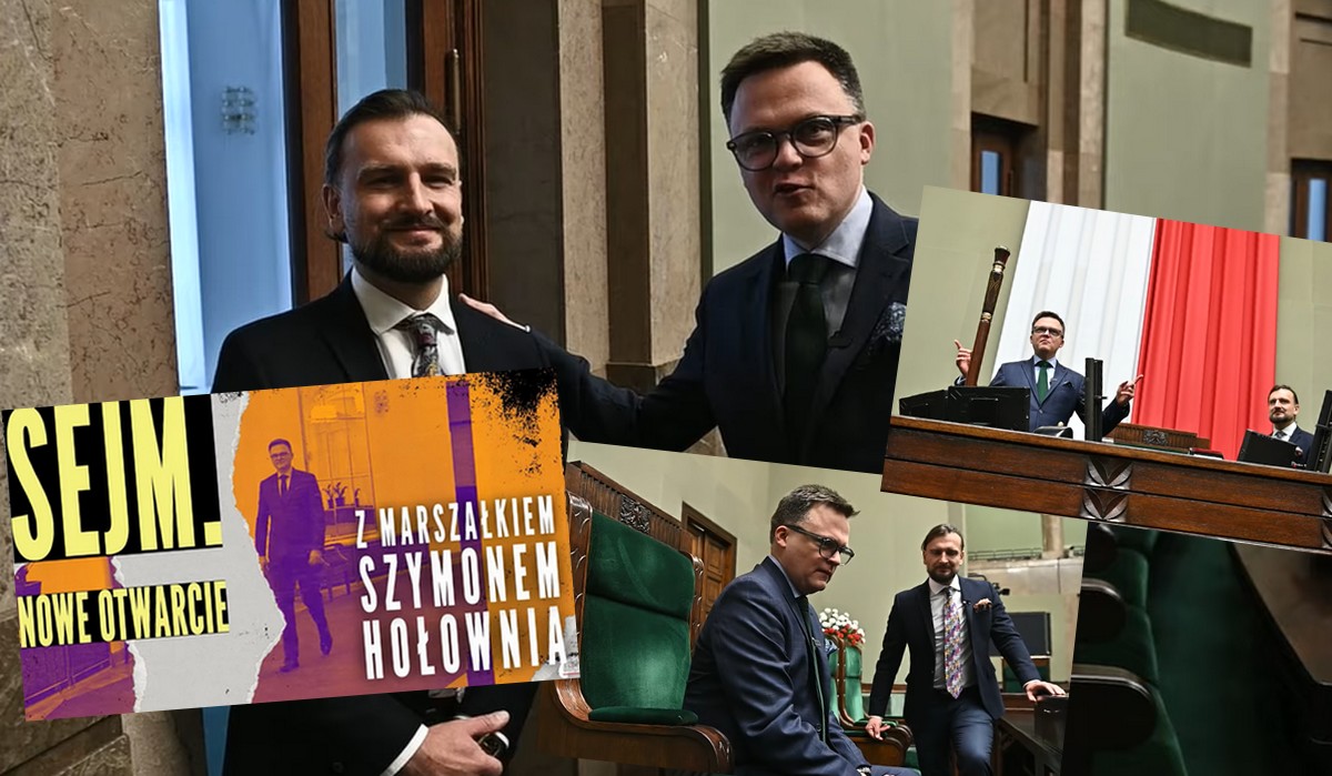 Hołownia oficjalnie został youtuberem i nagrywa vlogi na konto Sejmu