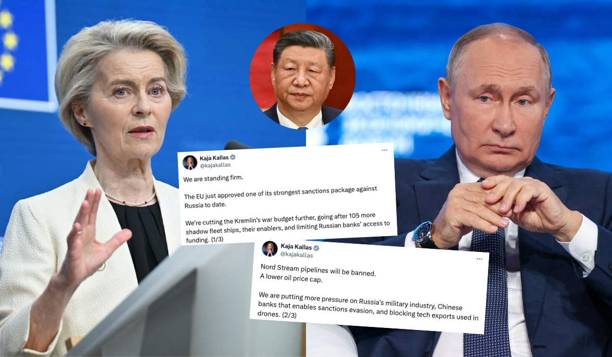 Unia zatwierdziła kolejny pakiet sankcji, tym razem ma rykoszetować w Chiny