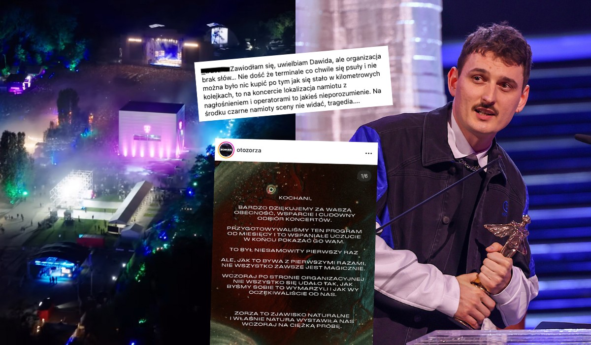 Dawid Podsiadło przeprosił za wtopę festiwalu ZORZA