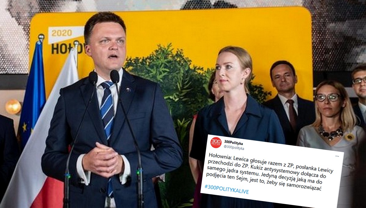 Hołownia: jedyną decyzją, jaką ma do podjęcia ten Sejm, jest to, żeby się samorozwiązać