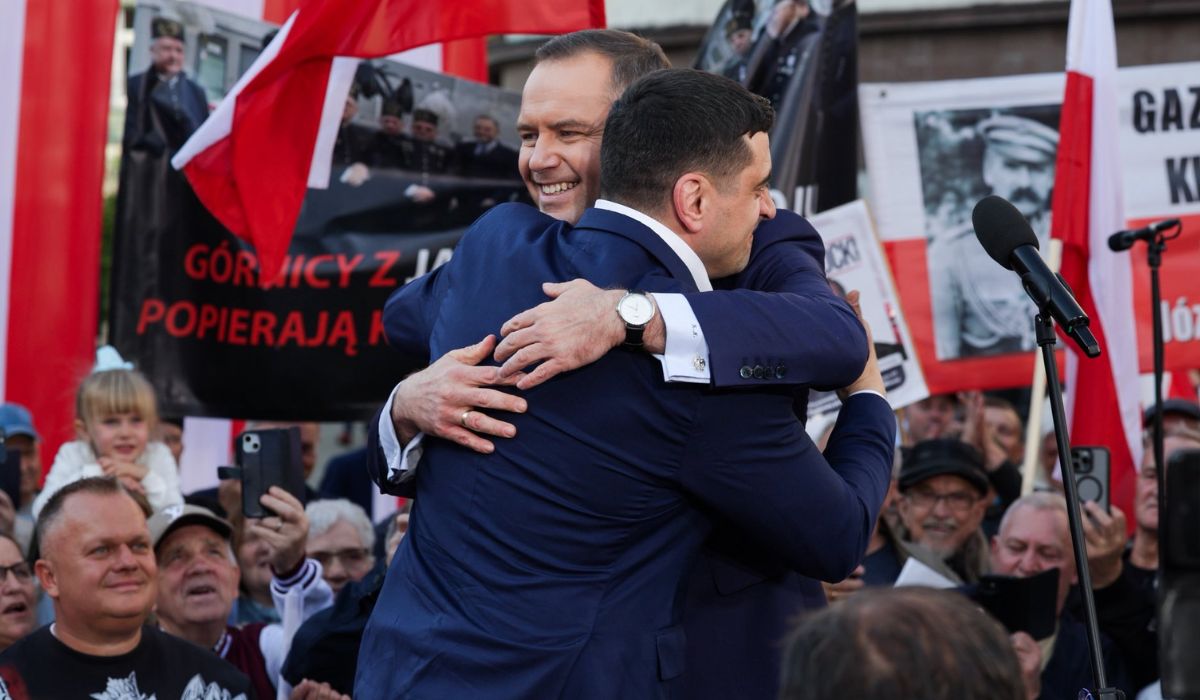 Nawrocki wystąpił w Zabrzu z pewnym rumuńskim politykiem, znanym z ciągot do Rosji