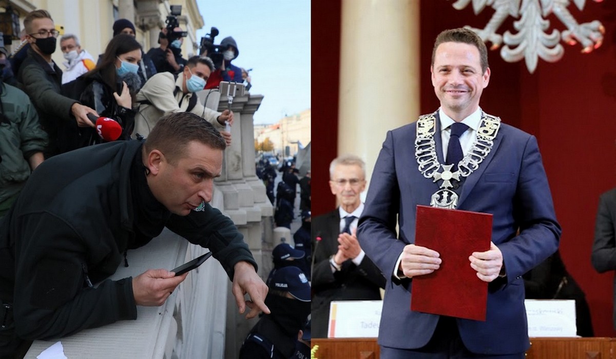 Jak co roku, wraca temat delegalizacji stowarzyszenia "Marsz Niepodległości", nacjonaliści zarzucają Trzaskowskiemu hipokryzję