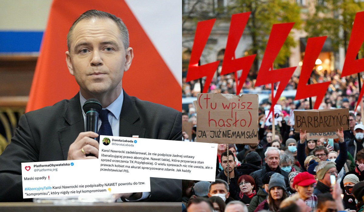Nawrocki: nie podpisałbym ustawy przywracającej kompromis aborcyjny