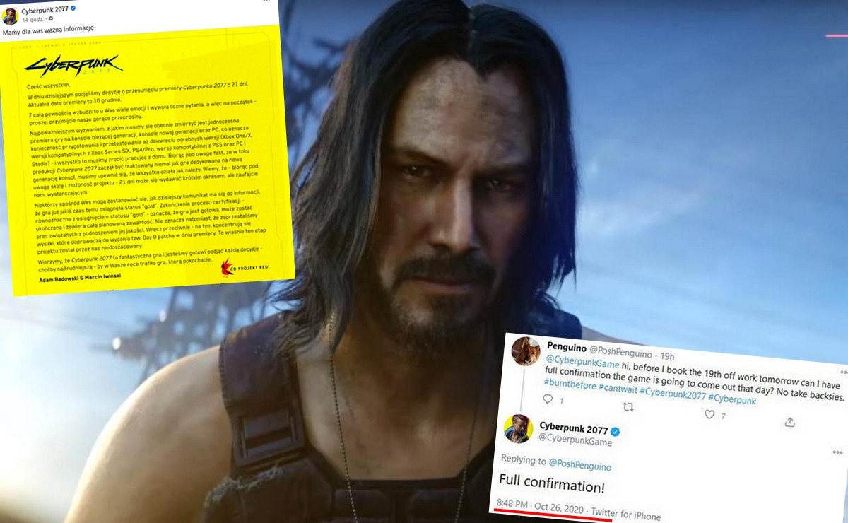 Premiera Cyberpunk 2077 znowu przesunięta, bo nie ma takiej goryczy, której rok 2020 by nam oszczędził