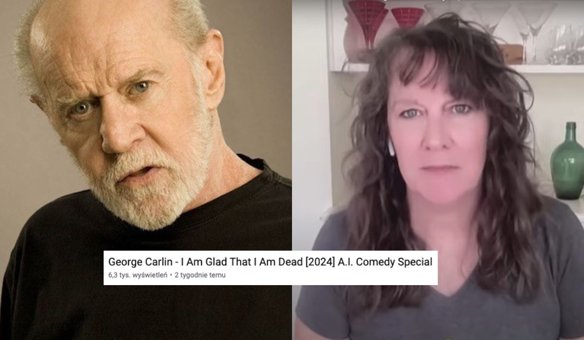 Rodzina Carlina poszła do sądu, niespecjalnie bawi ich ożywienie komika przez AI