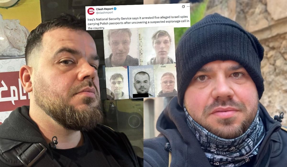 Dawid Fazowski, polski youtuber i podróżnik, został zatrzymany jako szpieg w Iraku 