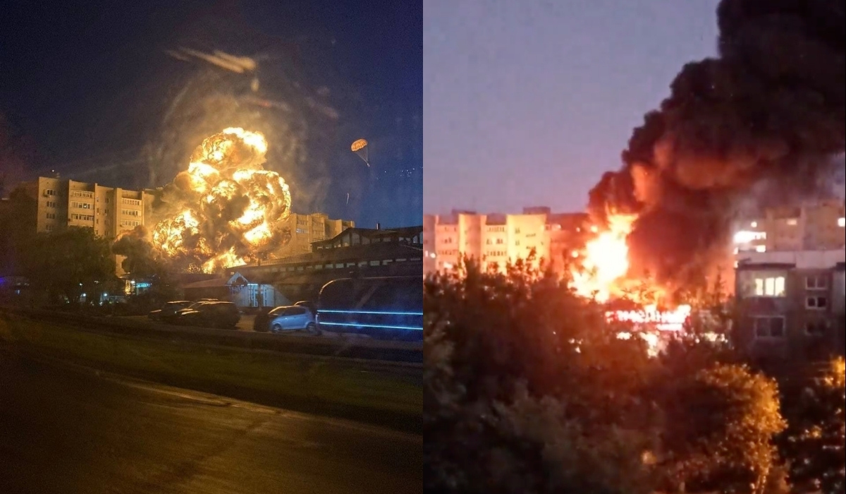 Rosyjski bombowiec zniszczył blok mieszkalny, tyle że nie w Ukrainie, a w Rosji, bo się rozbił