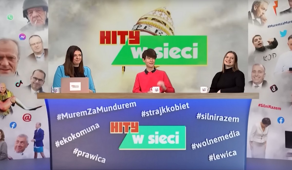 Oskar Szafarowicz debiutuje w swoim nowym programie, w którym ogląda TikToki i przeprowadza sondę uliczną