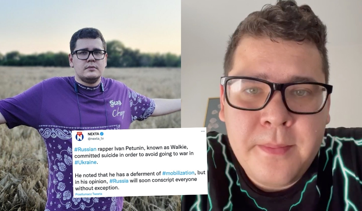Rosja: raper popełnił samob*jstwo, żeby uniknąć powołania do armii i udziału w napaści na Ukrainę