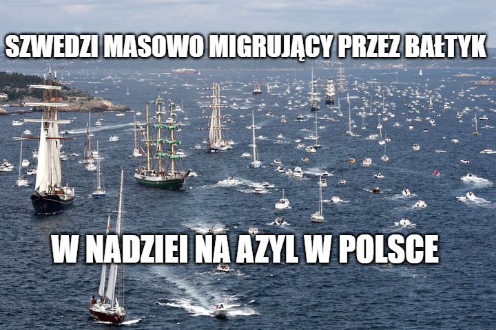 wPolityce: Szwedzi masowo uciekają do Polski