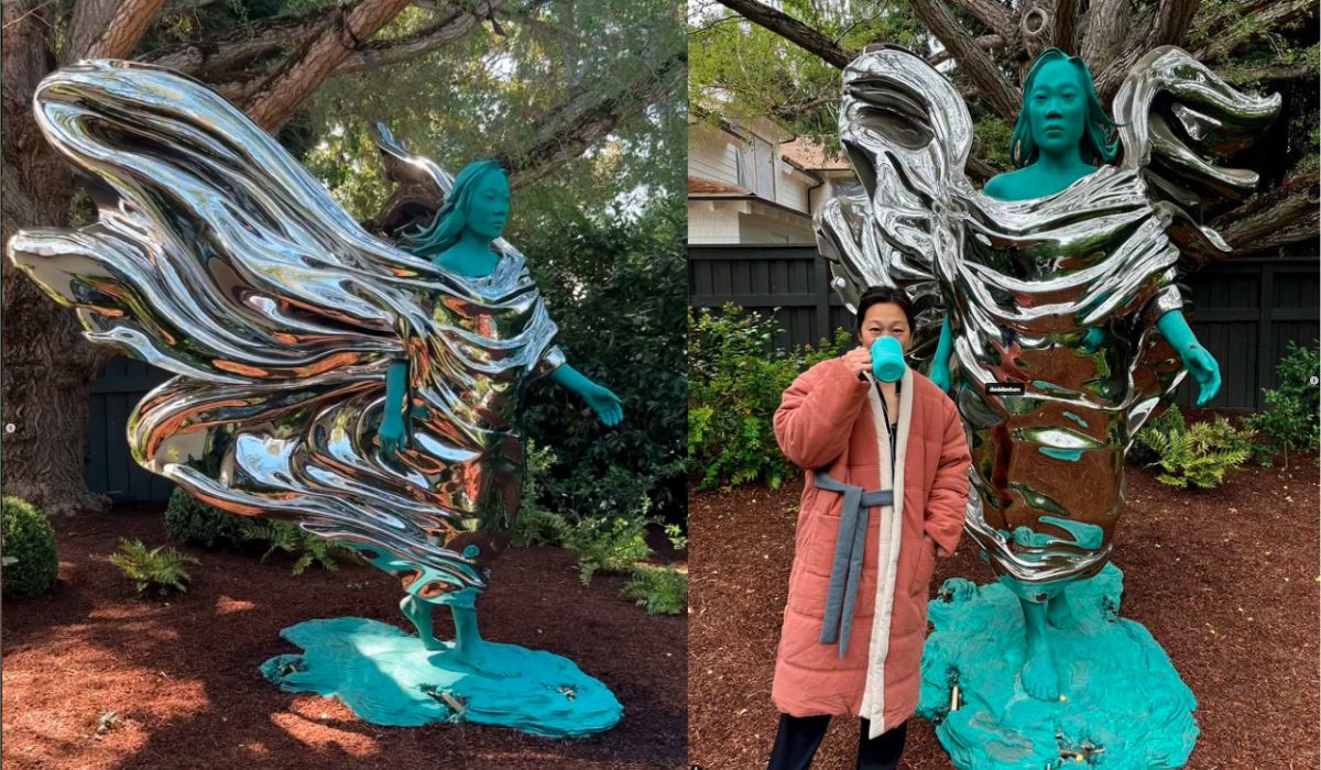 Zuckerberg zamówił pomnik swojej żony, który wygląda jak boss z Dark Souls