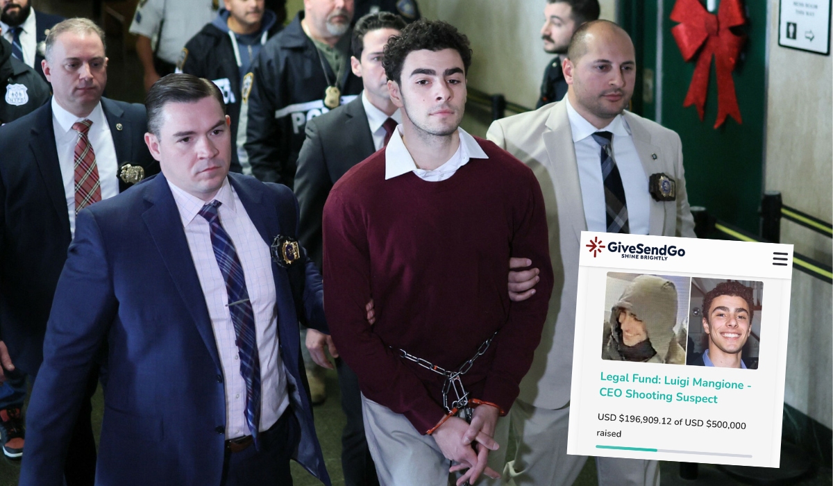 Luigi Mangione twierdzi, że jest niewinny, otrzymuje też duże wsparcie od fanów